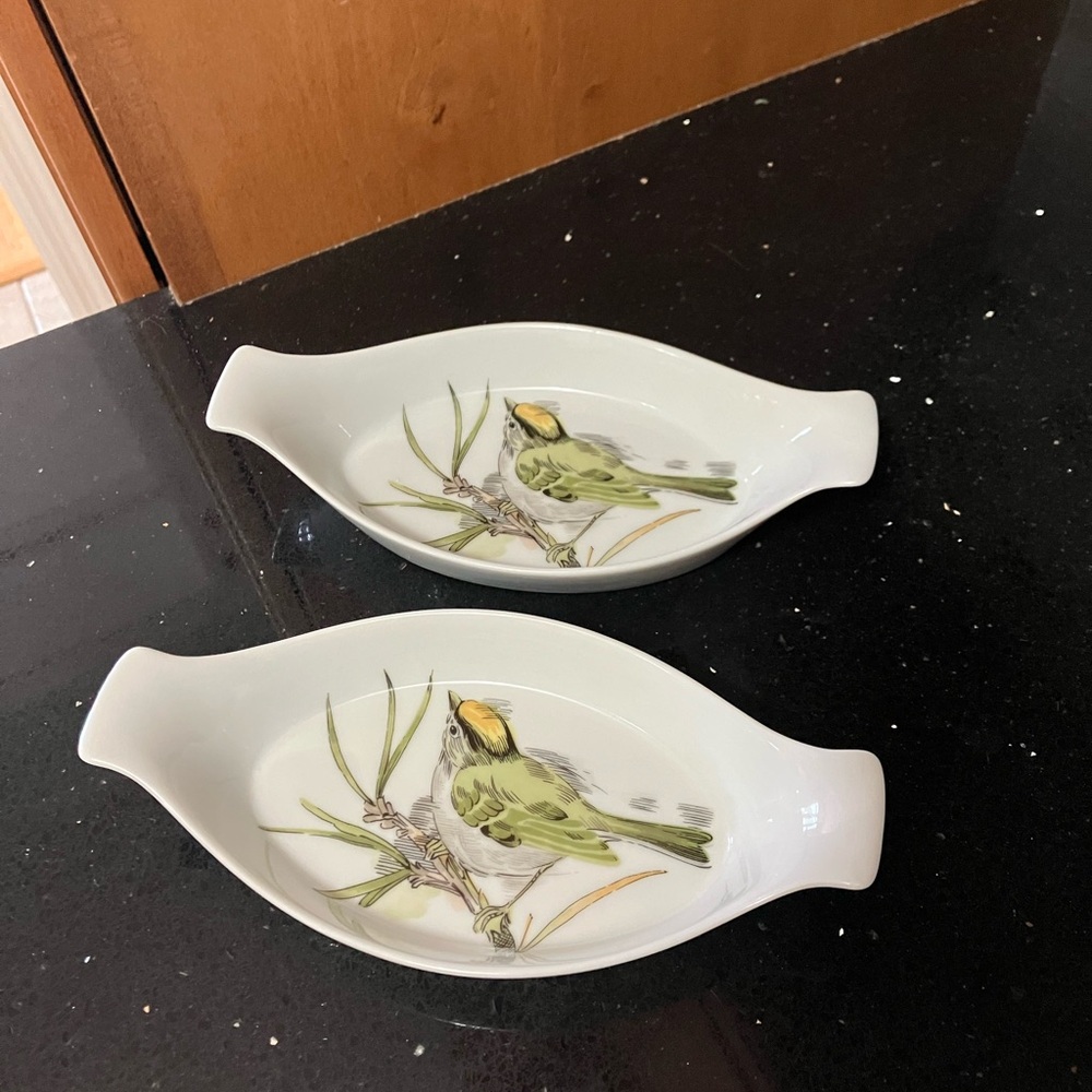Songbird by Enesco Au Gratin dish set of 2